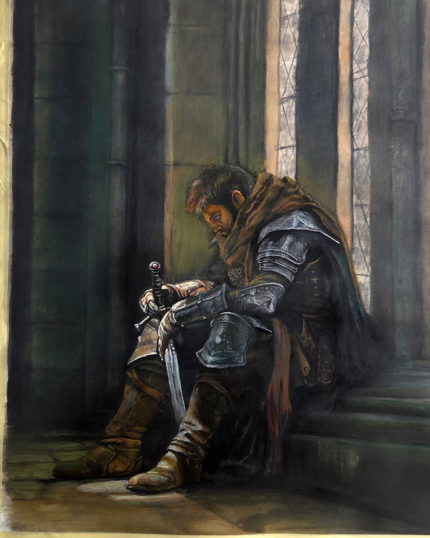Knight Before Battle – Waiting for Glory