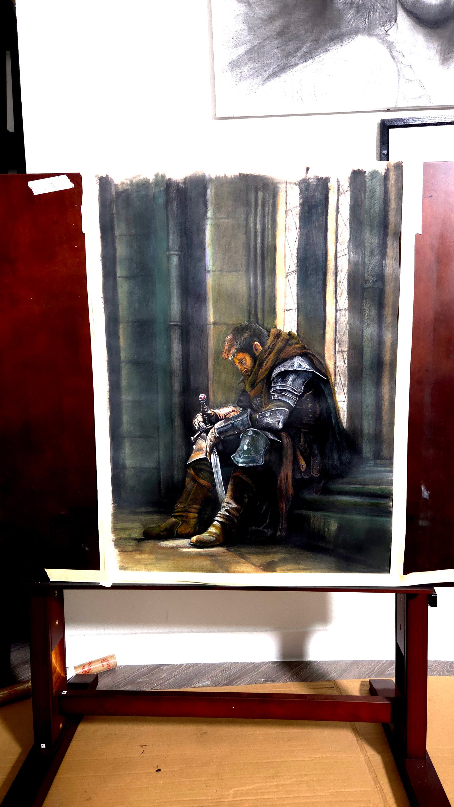 Knight Before Battle – Waiting for Glory