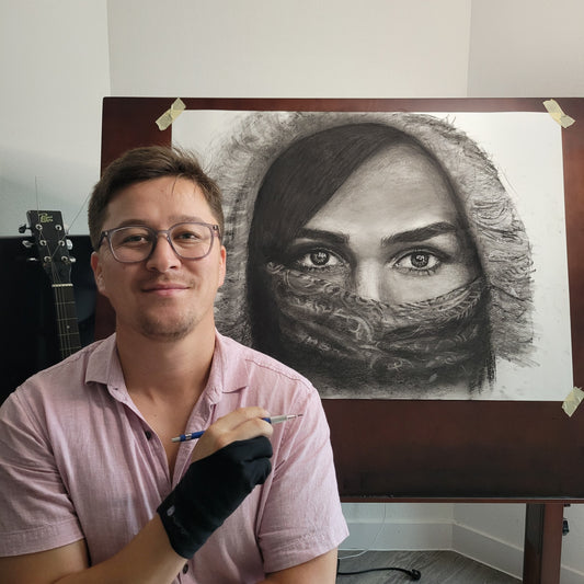Mysterious Woman’s Eyes – Gaze Beyond Time