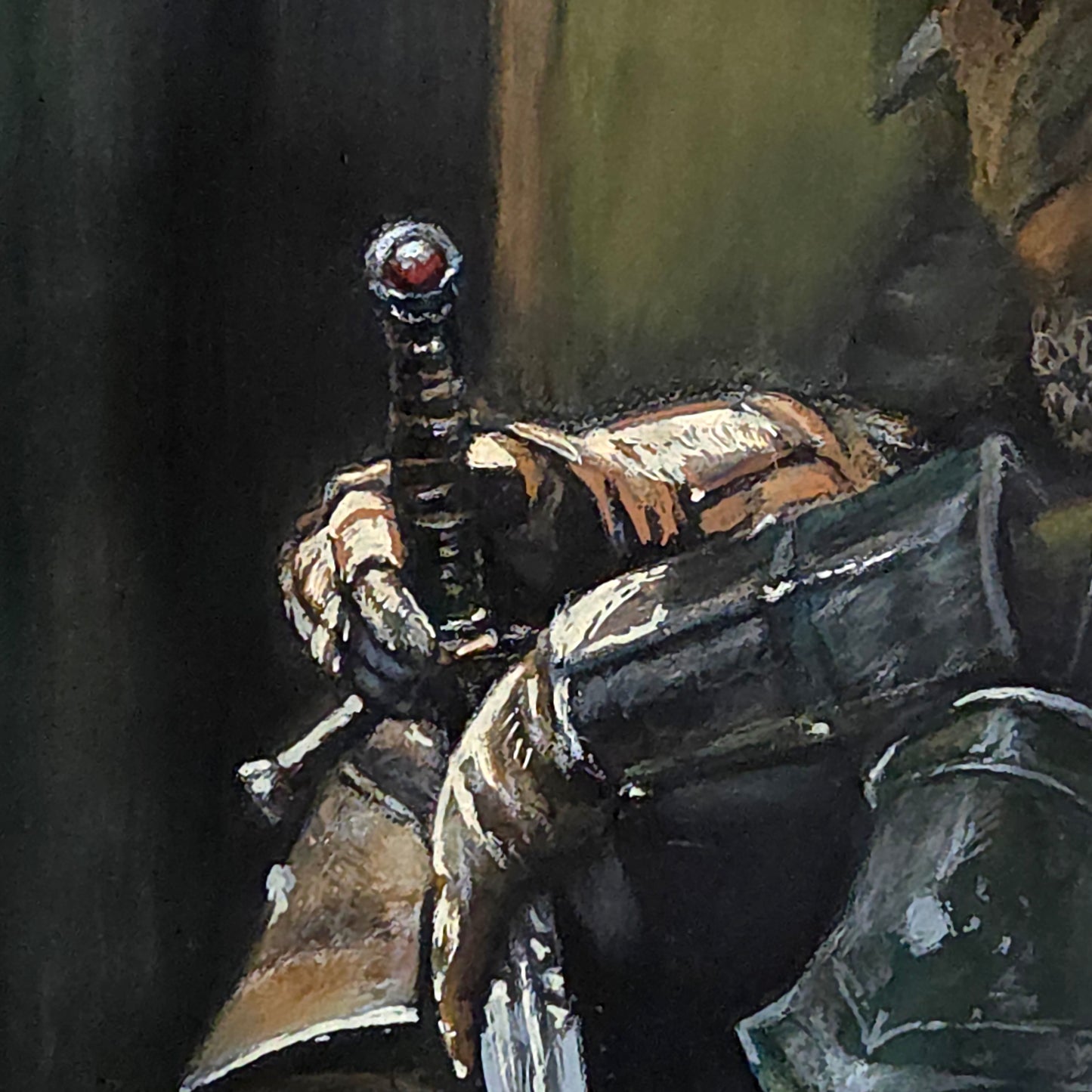 Knight Before Battle – Waiting for Glory